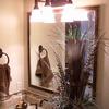 Rustic Bathroom Mirror Frame